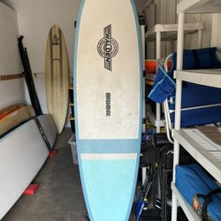 7’2” Walden Mega Magic surfboard TufLite