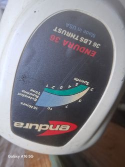 Trolling motor and foot pedal