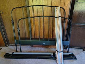 IKEA steel bedframe queen