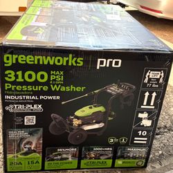 Commercial Electric Pressure Washer 3100 PSI Pro New In Box