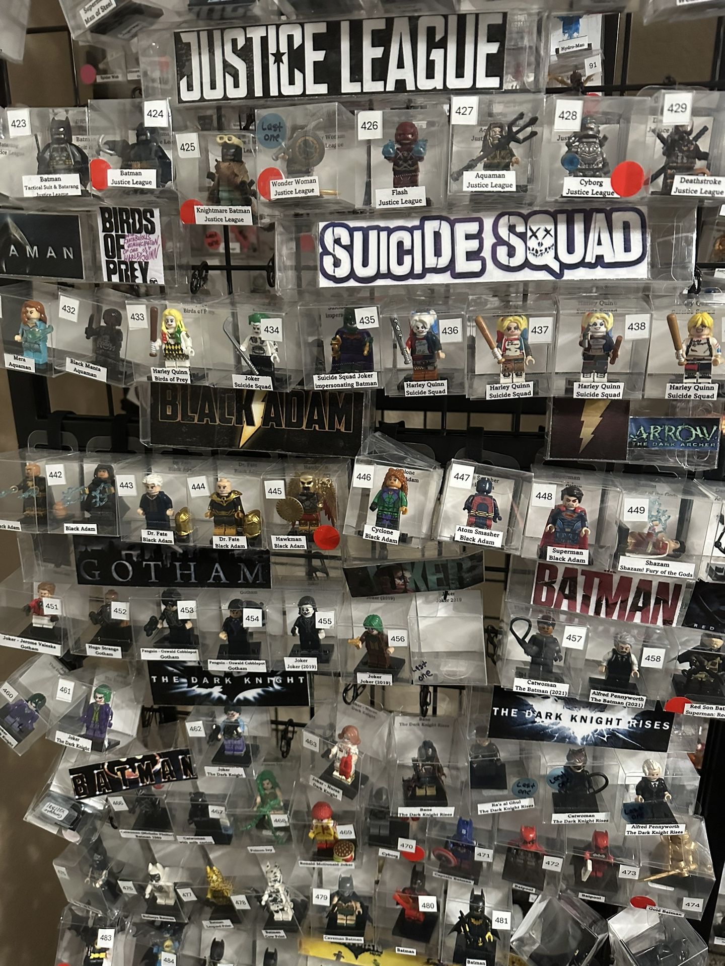 Various Custom Mini Figures