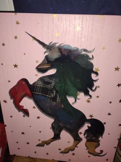 Unicorn 🦄 hanging mirror