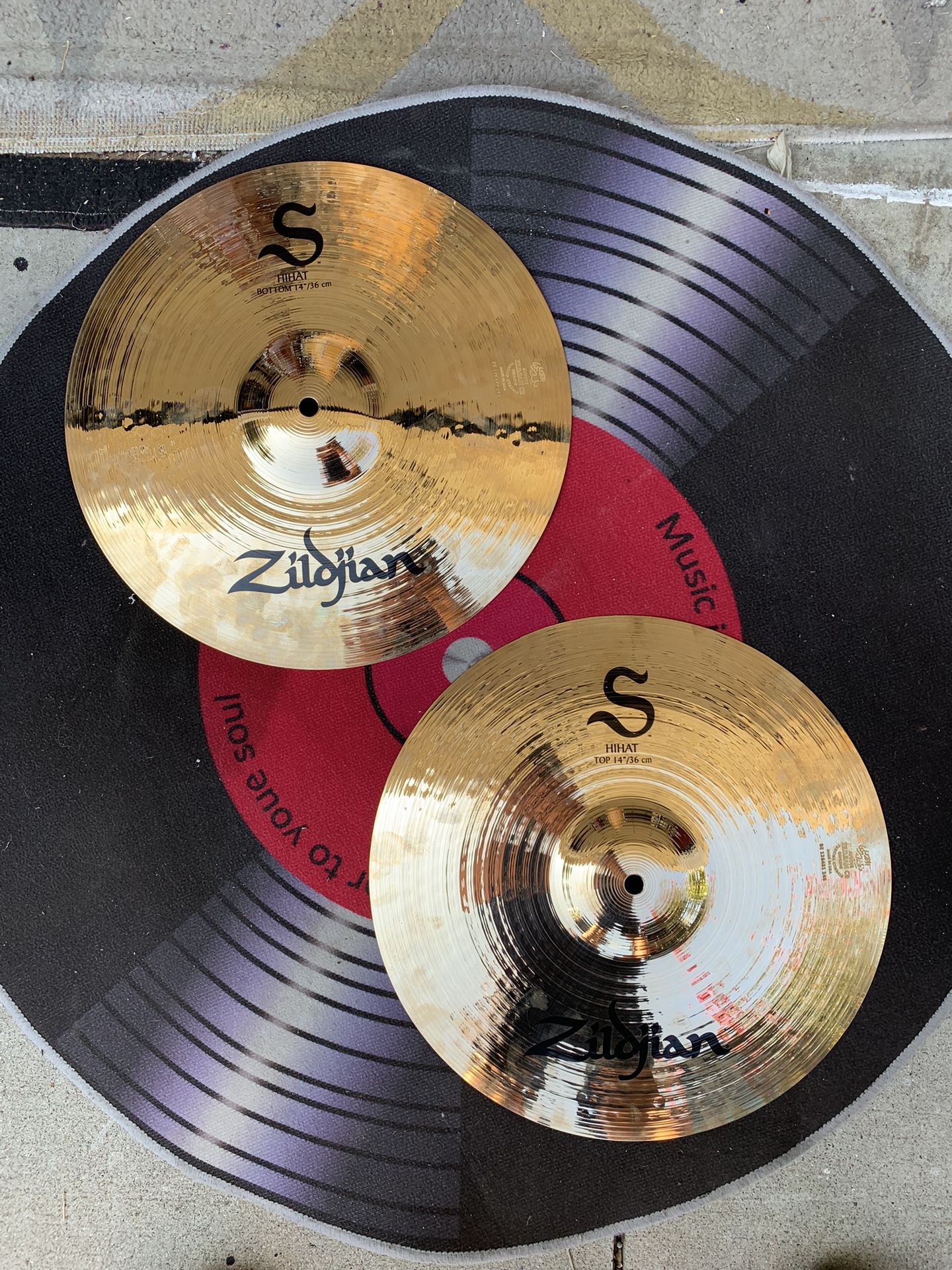 Zildjian S Series 14” Hi Hat Drum Cymbals BRAND NEW Retails for $329