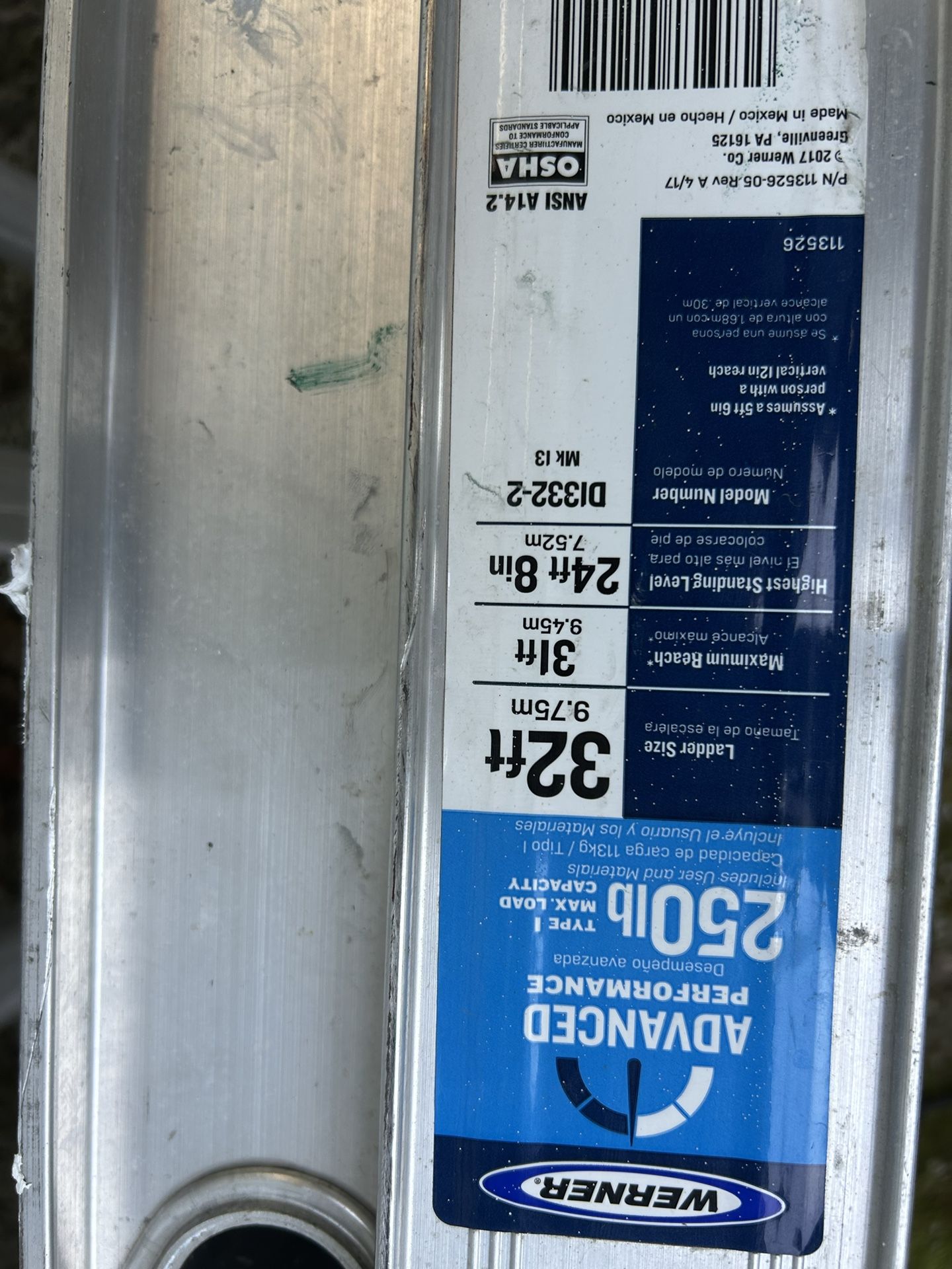 32ft Ladder/40ft Ladder $400 (price In Description) Can Be Sold Separate 