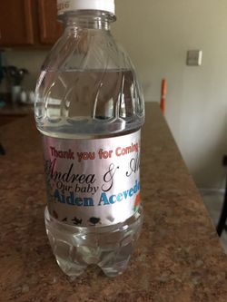 Bottles of water, any design