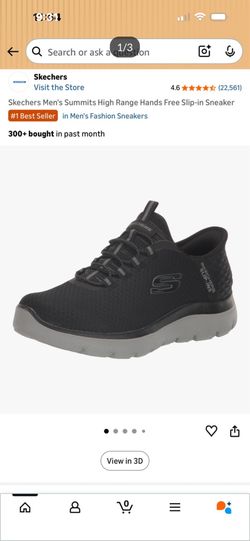 Skechers shoes hands free slip ins men’s size 9.5 new