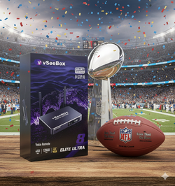 💥 vSeeBox Elite Ultra 🌟 TV STREAMING BOX 💥