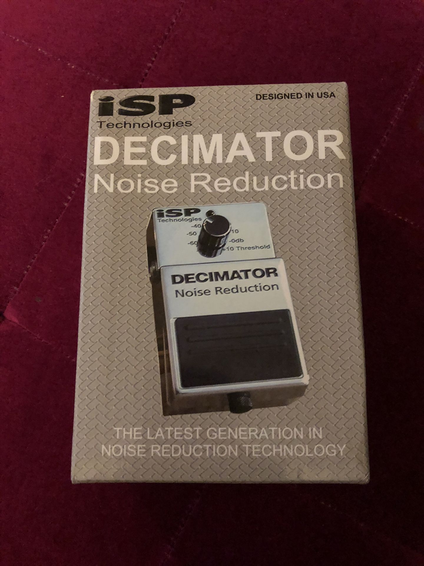 ISP Technologies Decimator Noose Reduction Pedal. New in box