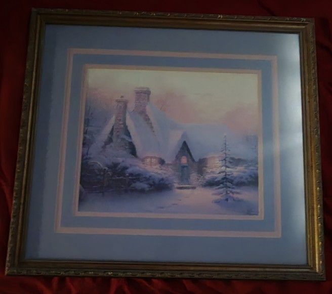 Thomas Kinkade "Christmas Tree Cottage"