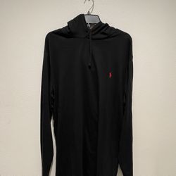 Polo Ralph Lauren Thin Longsleeve Hooded Shirt Size Large-Tall Men 