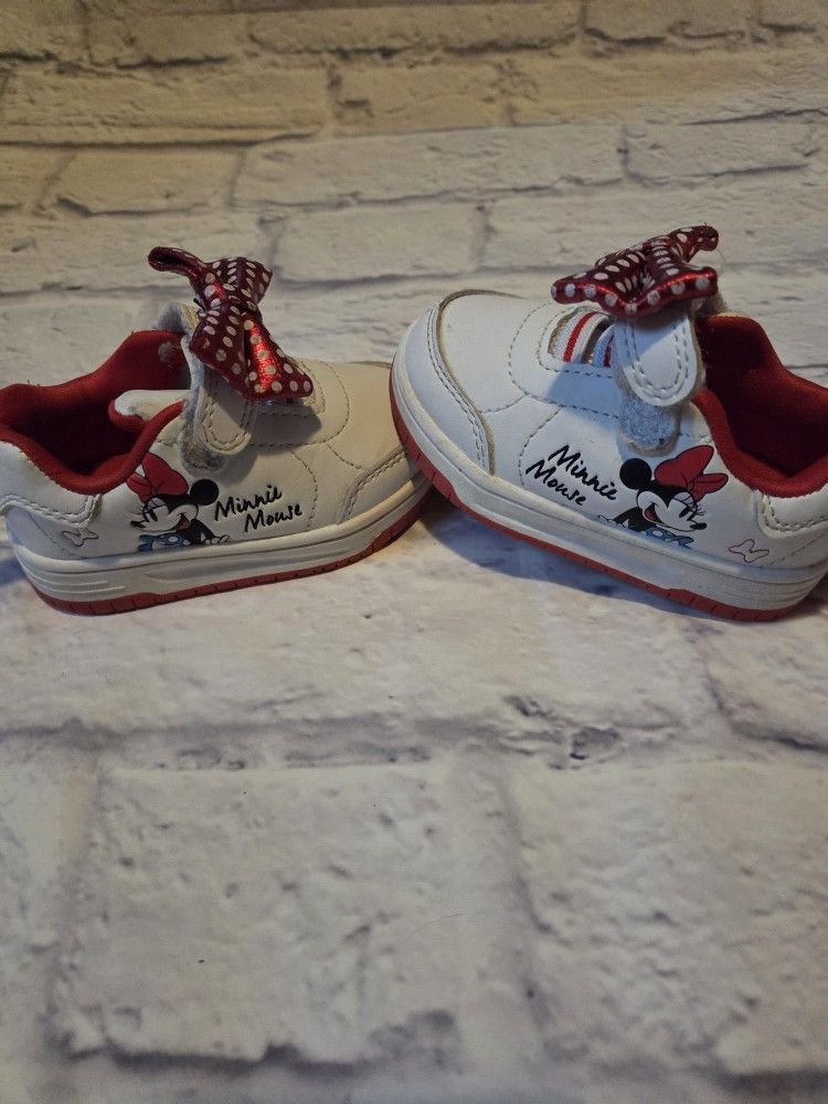 Minnie Mouse Toddler Shoes Size 4