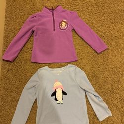 Girls Size 5/6 Sophia Fleece Zip Up 