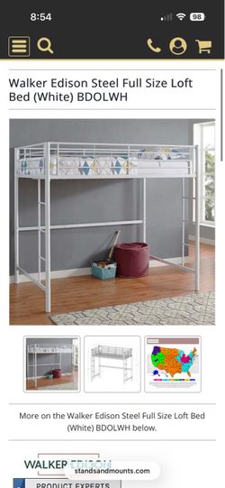 Full size loft bed