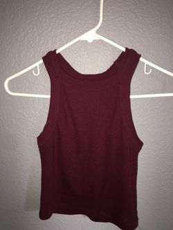 Red Halter Crop top