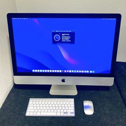 Apple iMac Slim 5K Retina 27in. Late 2015 A1418 32GB 3.12TB Fusion Core I7 4GHz With Keyboard & Mouse Grade A
