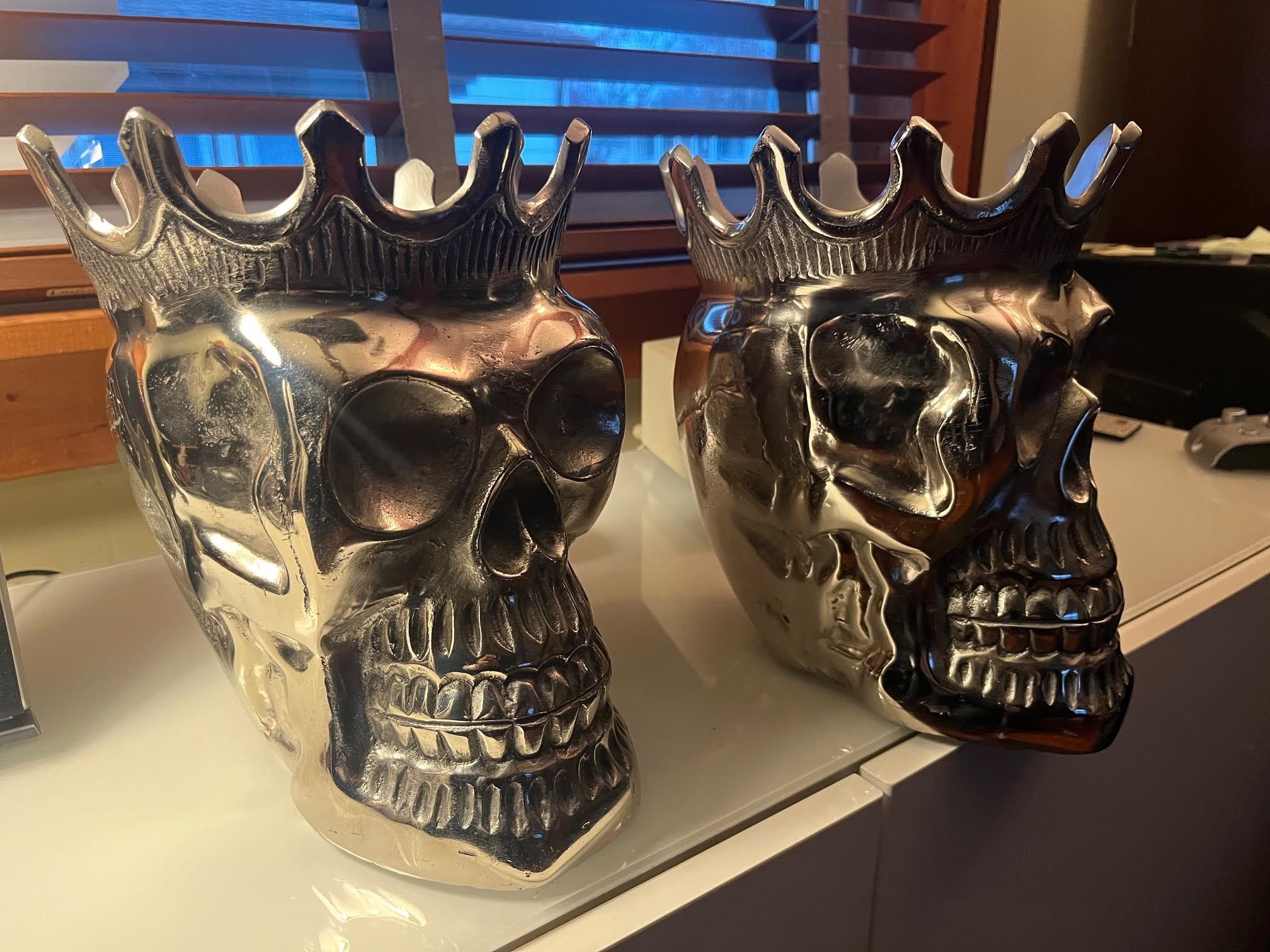 Large Skull Bowls Head 