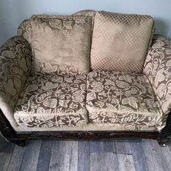 Antique-ish sofa and loveseat