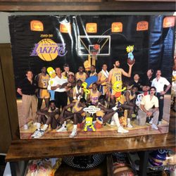 1(contact info removed) Los Angeles Lakers basketball team, with the addition of the Simpsons characters.