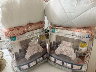 2 twin sets including mattress covers
