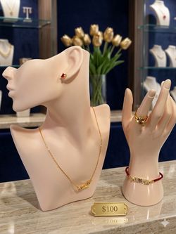 Set de joyas de oro laminado perfecto para mamá