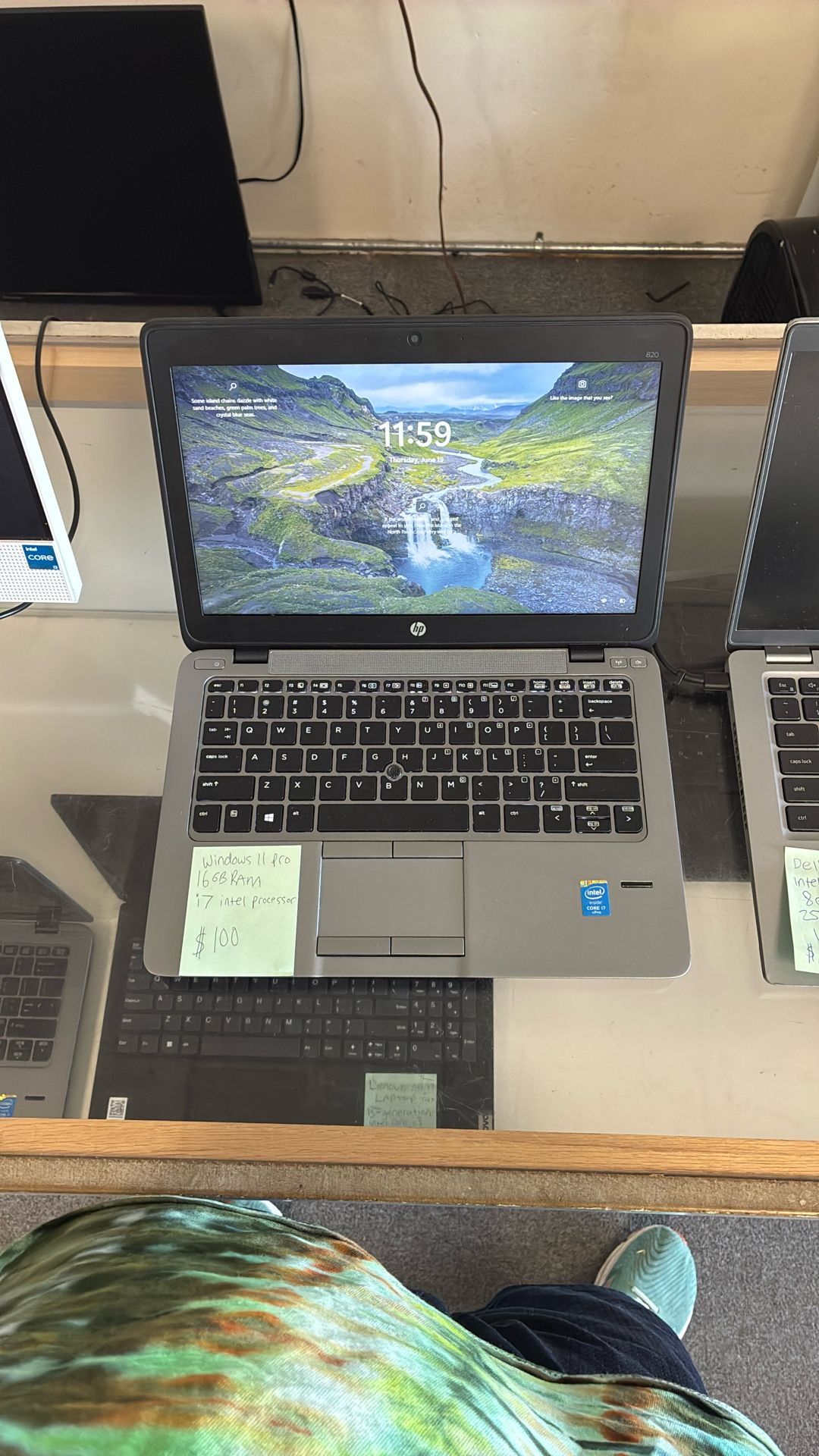 HP ELITEBOOK 820 G2 INTEL CORE i7 LAPTOP 16GB RAM WINDOWS 11 PRO + MICROSOFT OFFICE 2024