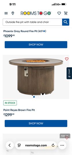 Outside Fire Pit Propane Tank Six Chairs