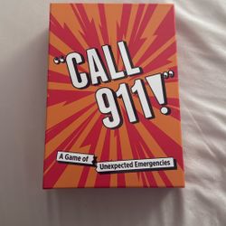 Call 911 Card Game
