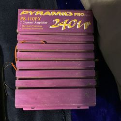 Pyramid Pro Plus Channel Amp 240w