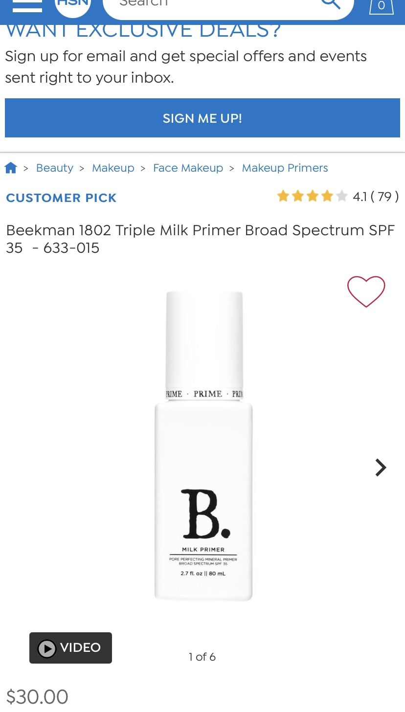 Beekman 1802 Triple Milk Primer Broad Spectrum SPF 35 