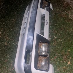 Foxbody Mustang Front Bumper And Headlights 