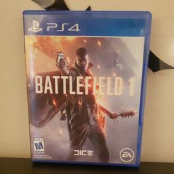 Battlefield 1 For PS4