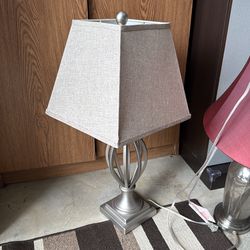 2 modern lamps