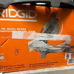 RIDGID 10 IN. MITER SAW 15 AMP $169