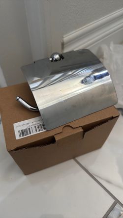 Toilet paper holder.