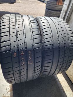 285/35/20 Michelin 100% TREAD