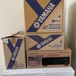 Yamaha 5.1 Surround Sound (WIRED)