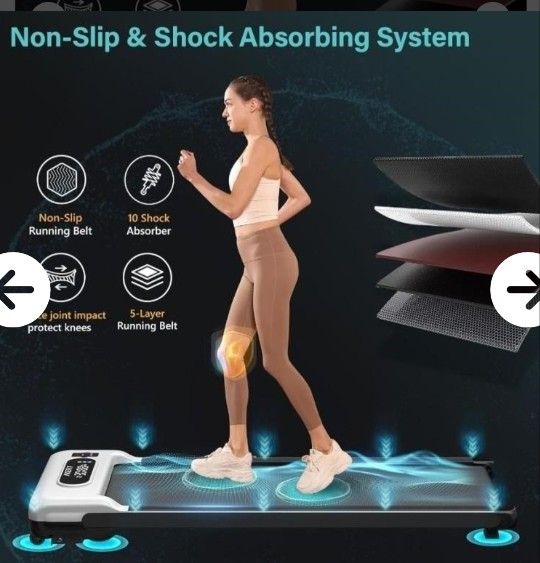 Axefit Manual Incline Treadmill Walking Pad