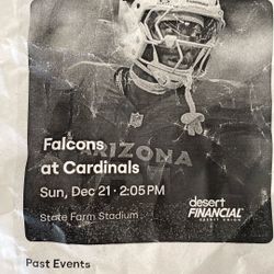 “CARDINALS VS FALCONS” ..TICKETS…