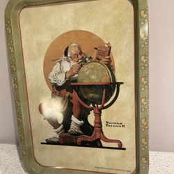 Norman Rockwell Serving Tray