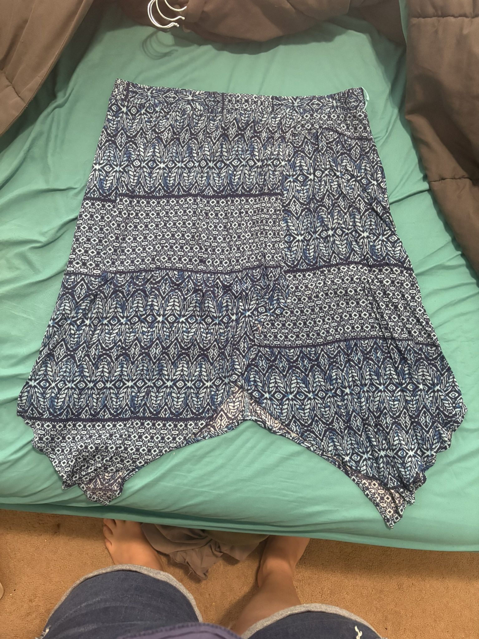 Faded Glory Boho Skirt Size XL