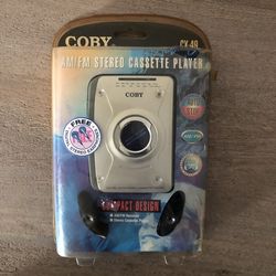 Portable Cassette player new old stock walkman #y2k