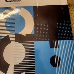 Wigoo car glass roof sunshade is designed to fit Tesla models, helping to block UV rays and reduce c