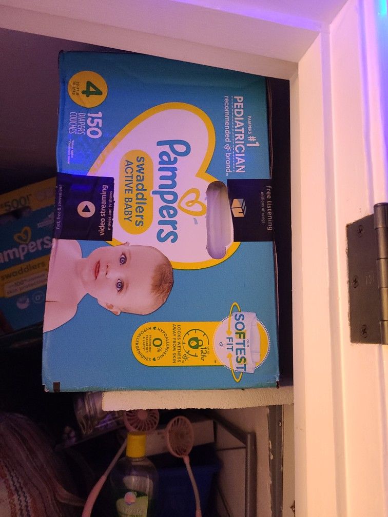 Pampers Diapers Stage 4 New