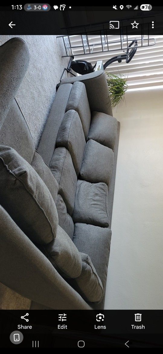 Sectional 6 Cushion couch