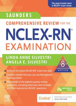 ( Pdf ) Saunders Comprehensive Review for the NCLEX-RN Examination 8th Edition