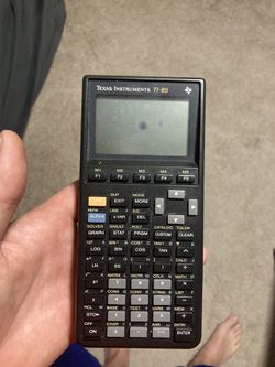 TI-85 Graphing Calculator 
