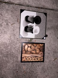 Set of 2 Framed Wall Art Prints