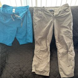 Patagonia shorts and pants size 34