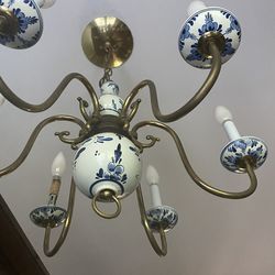 Delft Blue Chandeller