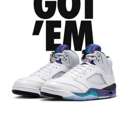 Nike Jordan Retro 5 GRAPE 🍇 🍇 🍇 